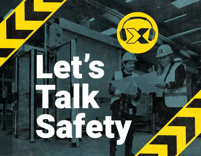 Let's talk safety cover Let's talk safety cover